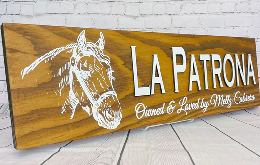 Custom Horse Barn Sign