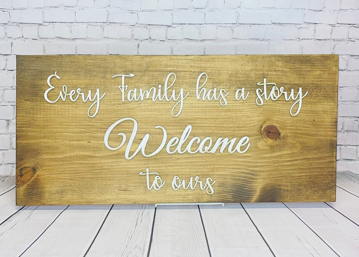 Every Family has a story Welcome to ours